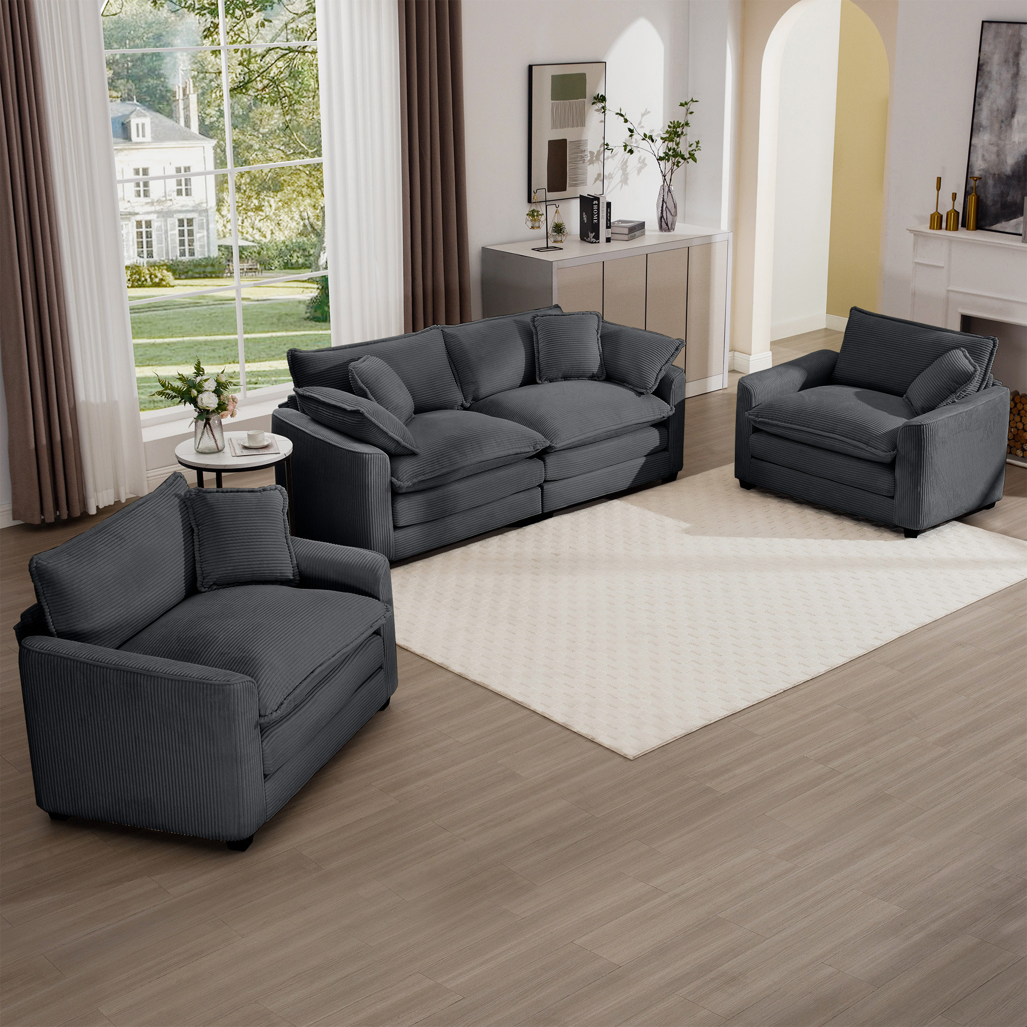Soft sofa set discount
